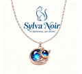 Nocturne Glow Sleeping Cat Pendant